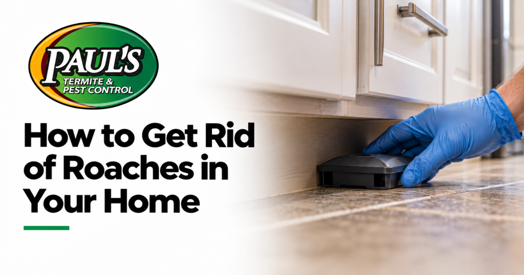 Paul's Termite & Pest Control guide: How to Get Rid of Roaches in Your Home