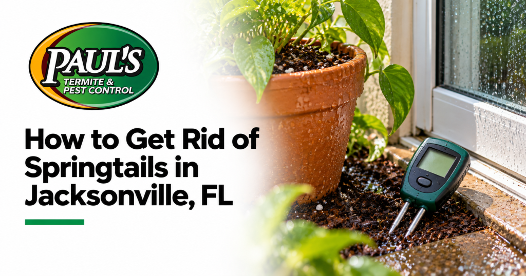 Paul's Termite & Pest Control guide: How to Get Rid of Springtails in Jacksonville, FL