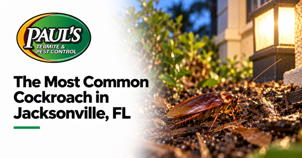 Paul's Termite & Pest Control guide: The Most Common Cockroach in Jacksonville, FL