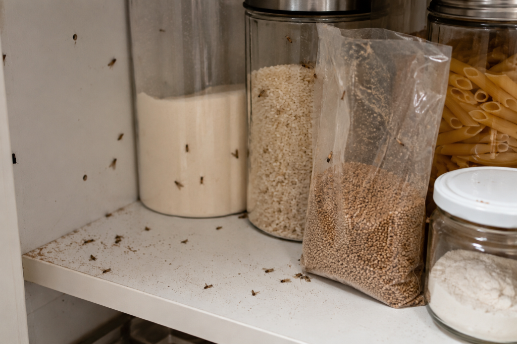 get rid of pantry pests