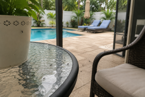 keep pests off lanai and pool area