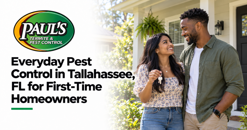 Paul's Termite & Pest Control guide: Everyday Pest Control in Tallahassee, FL for First‑Time Homeowners