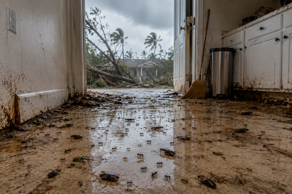 pests after a hurricane
