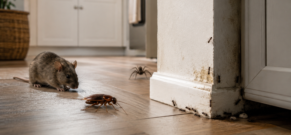 common household pests North Florida