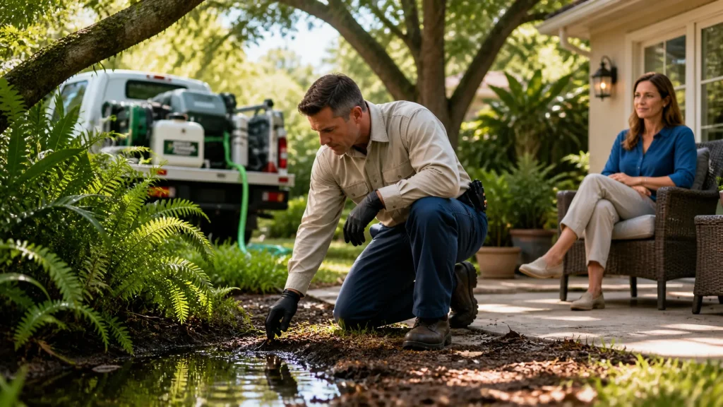 Jacksonville Mosquito Control Choices for Shady, Damp Yards