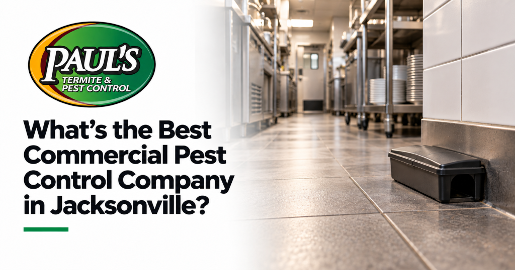 Paul's Termite & Pest Control guide: What’s the Best Commercial Pest Control Company in Jacksonville?