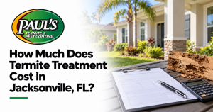Paul's Termite & Pest Control guide: How Much Does Termite Treatment Cost in Jacksonville, FL?